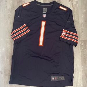 NFL  Nike Vapor Fuse Limited Justin Fields Chicago Bears Jersey Size L